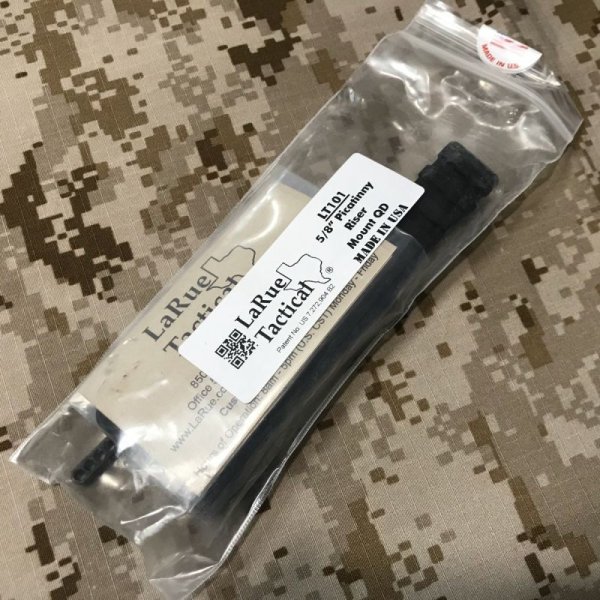 画像7: 実物 Larue ラルー 5/8インチ ハイライザーマウント LT101 新品