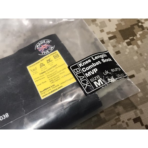 画像7: mede in UK 英軍官給 UK MOD COMBAT SKINZ ソックス M:size 新品