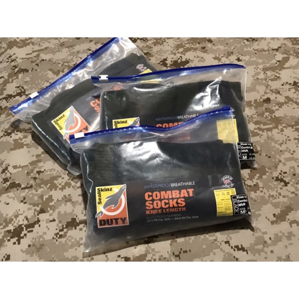 画像8: mede in UK 英軍官給 UK MOD COMBAT SKINZ ソックス M:size 新品