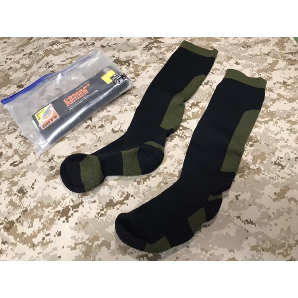 画像1: mede in UK 英軍官給 UK MOD COMBAT SKINZ ソックス M:size 新品