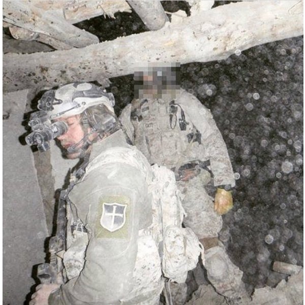 画像6: MADE IN USA  実物 DEVGRU ゴールドチームクルセイダーパッチ (49)　EI製