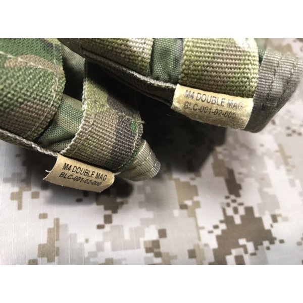画像5: 実物 crye precision M4 ダブルマグポーチ マルチカム