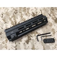 実物 MIDWEST HK416/MR556  ハンドガード M-LOK 9インチ 