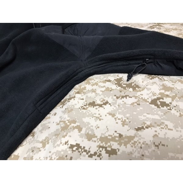 画像5: 米軍官給品 USMC ポーラテックフリース 黒 Lサイズ 美品  PECKHAM