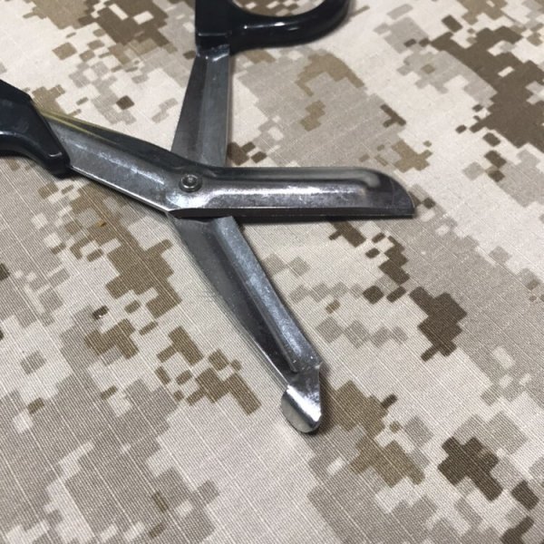 画像3: 米軍放出品 メディカルシザース 黒 医療用ハサミ 未使用品