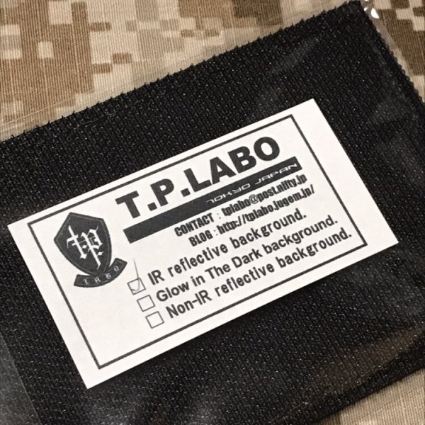 画像4: T.P.LABO マルチカム 星条旗 IR 大型フラッグパッチ　(ビックサイズ、正向き)