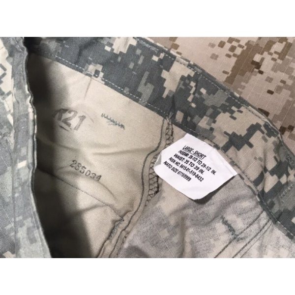 画像10: 米軍官給品 ACU BDU 上下セット(L-R, L-S) UCPカラー 放出品