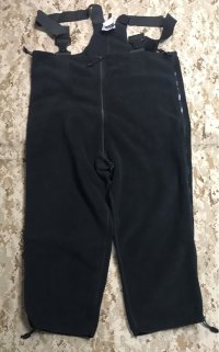 米軍放出品 ECWCS ポーラテック フリースパンツ黒 美USED  LARGE-SHORT/REG