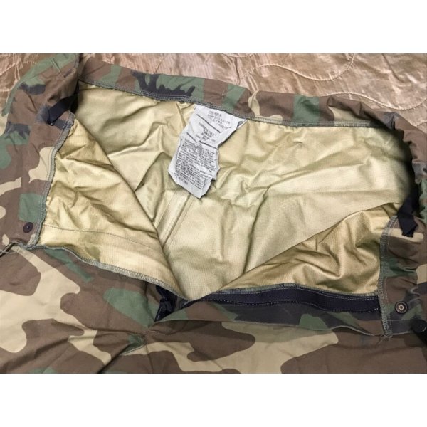 画像3: 米軍 実物官給品 ECWCS ゴアテックスパンツ ウッドランド UESD LARGE