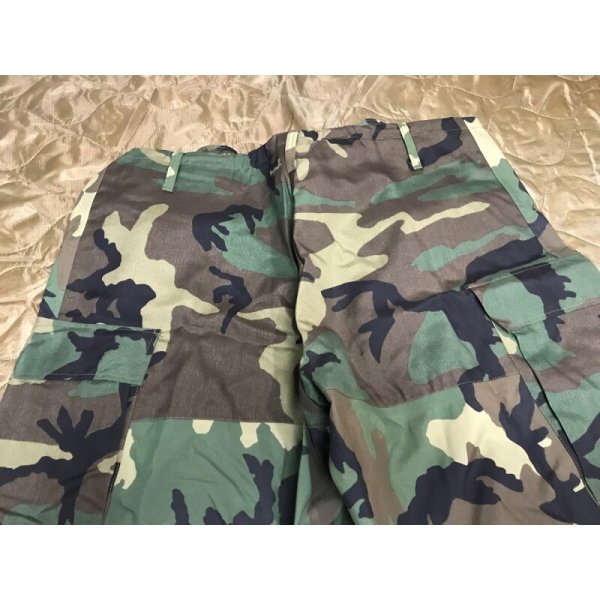 画像7: 米軍 実物官給品 ECWCS ゴアテックスパンツ ウッドランド 美UESD XL