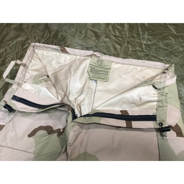 画像3: 米軍 実物官給品 ECWCS ゴアテックスパンツ 3Cデザート  美UESD XL