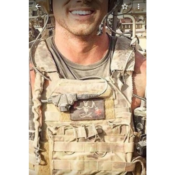 画像5: MADE IN USA  実物 SEAL team3 BLACKBEARD  刺繍パッチ （58）