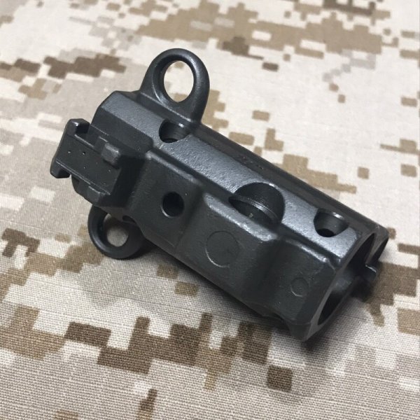 画像7: 実物 HK純正 HK416/10.4” ガスブロック　ロールピン付