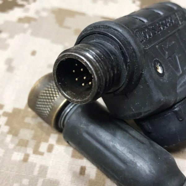 画像18: 実物 TEA MKFU94/Mk4 PRC148 PTT  防水10pin コネクター + INVISIO M3 防水10PIN セット