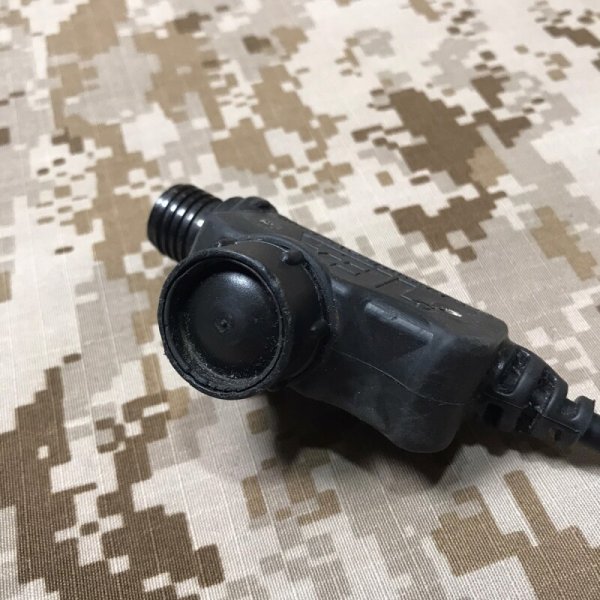 画像16: 実物 TEA MKFU94/Mk4 PRC148 PTT  防水10pin コネクター + INVISIO M3 防水10PIN セット