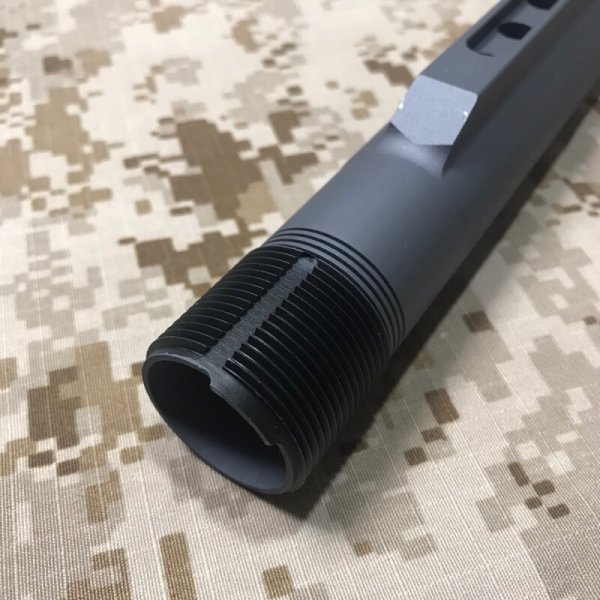 画像4: 実物 LMT  MIL-SPEC バッファーチューブ （AR用 6ポジション）+　キャスルナット セット