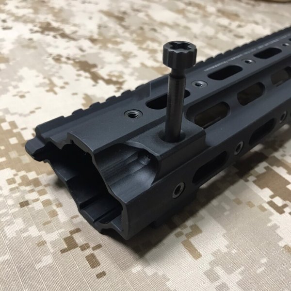 画像5: 実物 Geissele 10.5 SMR HK BLACK  (HK416, MR556) 専用レールパネル付き