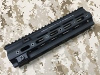 実物 Geissele 10.5 SMR HK BLACK  (HK416, MR556)　専用レールパネル付き