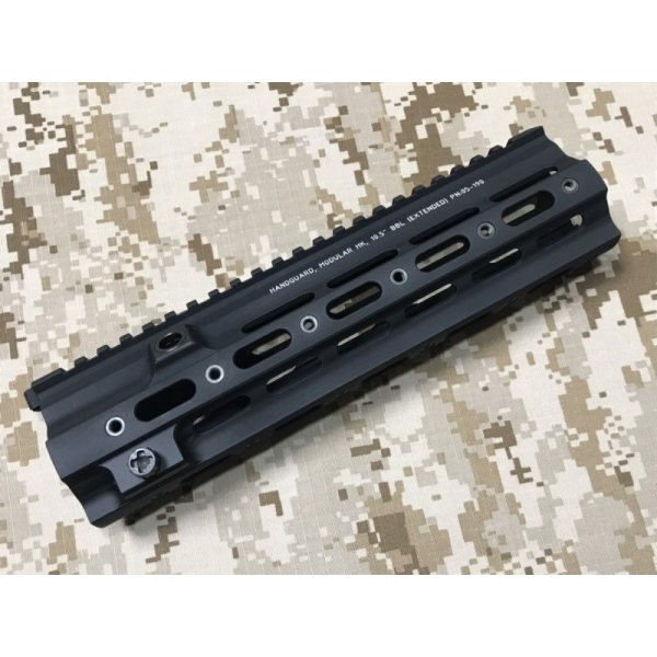 画像2: 実物 Geissele 10.5 SMR HK BLACK  (HK416, MR556)　専用レールパネル付き