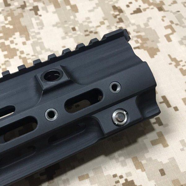 画像9: 実物 Geissele 10.5 SMR HK BLACK  (HK416, MR556) 専用レールパネル付き