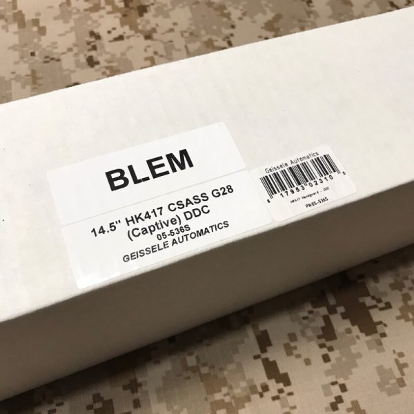 画像11: 実物 geissele SMR 14.5 HK417 CSASS G28 DDC  ハンドガード　PN:05-536S