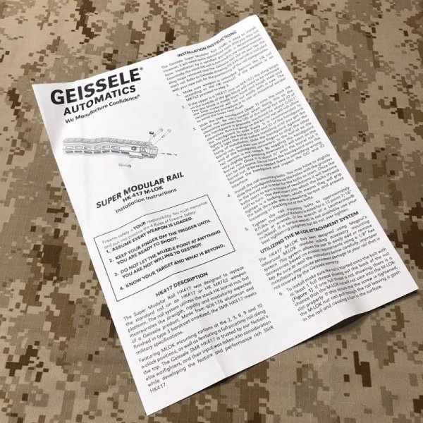 画像9: 実物 geissele SMR 14.5 HK417 CSASS G28 DDC  ハンドガード　PN:05-536S