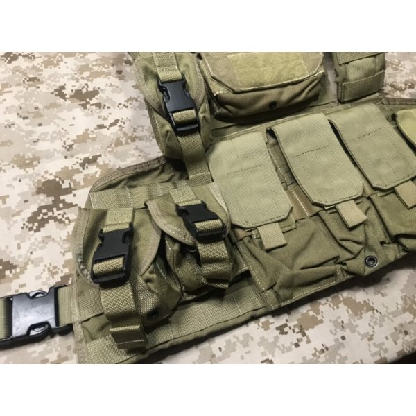 画像3: オールド 実物 EAGLE MLCS RRV ローデシアンリーコンベスト +ポーチセット  02年黒バックル