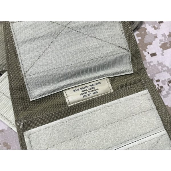 画像8: 米軍官給品 MSAPショルダーパット & プロテクターセット (ソフトアーマー入り)  カーキ