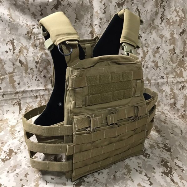 画像4: 実物 crye precision AVS スタンダード プレートキャリアセット coyote  Mサイズ