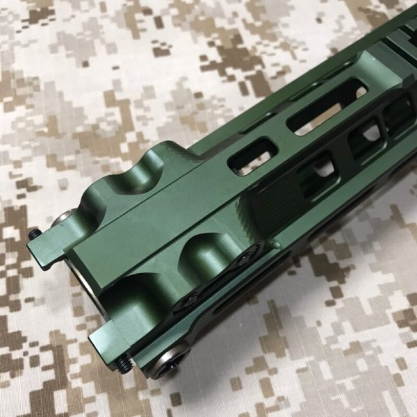 画像9: 実物 GEISSELE SMR FEDERAL MK4  10インチ  OD GREEN PN:05-430