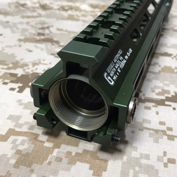 画像11: 実物 GEISSELE SMR FEDERAL MK4  10インチ  OD GREEN PN:05-430