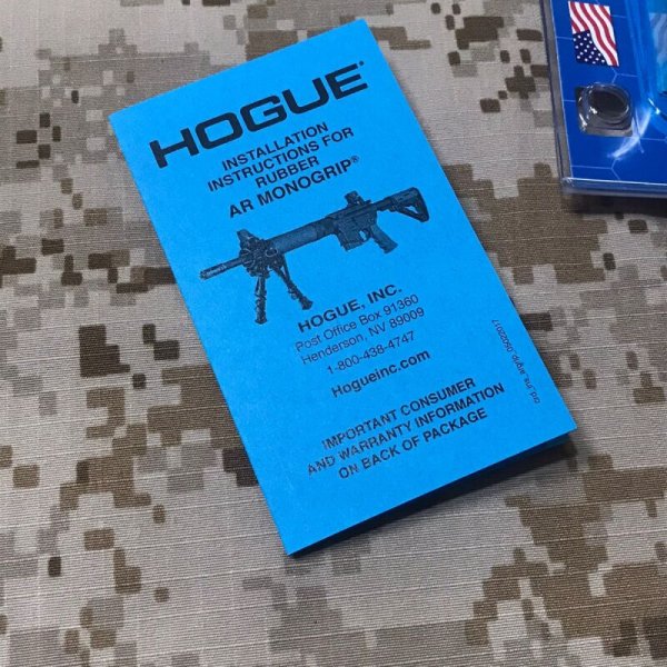 画像6: 実物 HOGUE MONO GRIP AR-15/M16 ホーググリップ BLACK