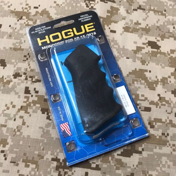 画像1: 実物 HOGUE MONO GRIP AR-15/M16　ホーググリップ BLACK