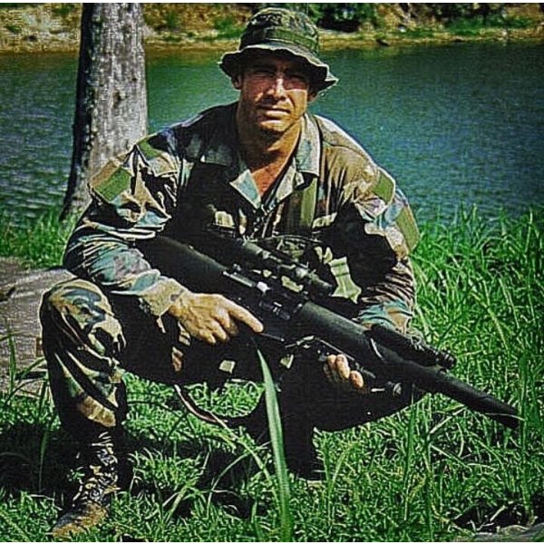 画像10: MADE IN USA  実物 SEAL team スナイパー  革製パッチ (69)