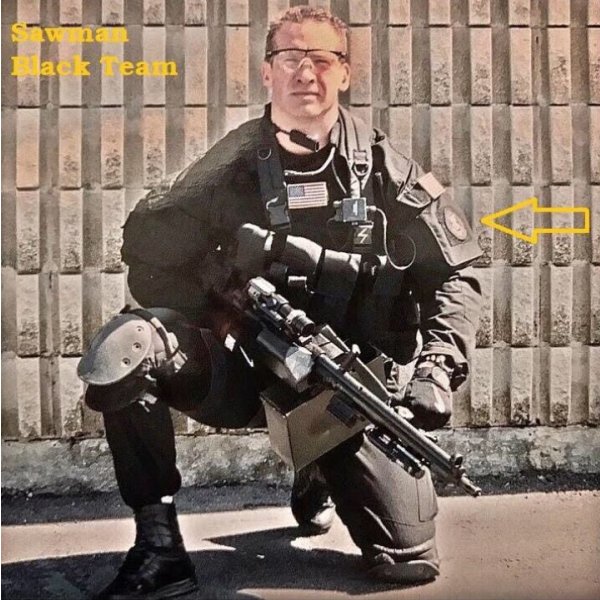 画像11: MADE IN USA  実物 SEAL team スナイパー  革製パッチ (69)