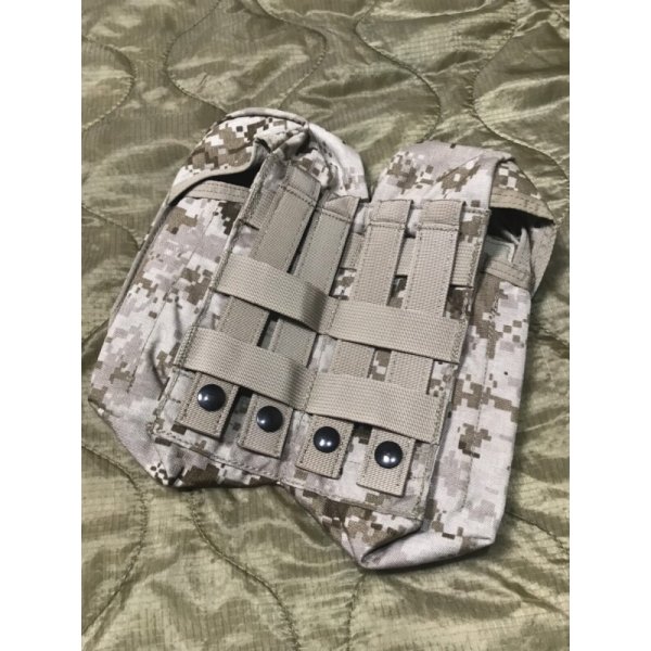 画像6: 実物 EAGLE aor1 ダブル AK/M4 マグポーチ 01/07