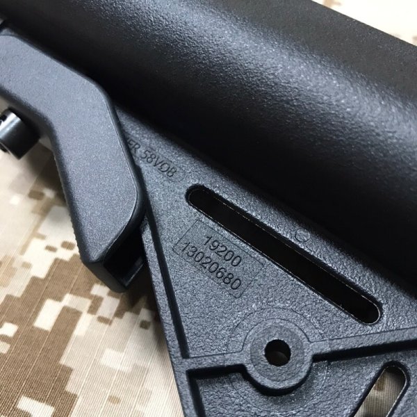 画像6: 実物官給品  B5 systems  SOPMOD ストック 黒 (クレーンストック)