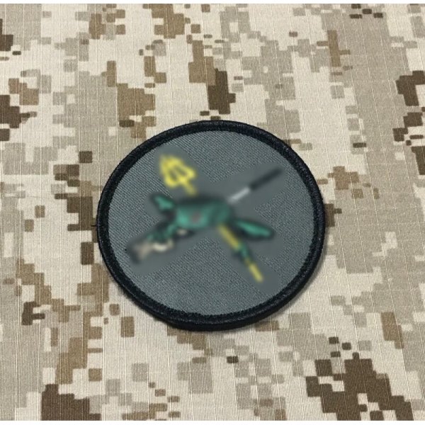 画像1: MADE IN USA  実物 SEAL team スナイパー  刺繍パッチ （67）