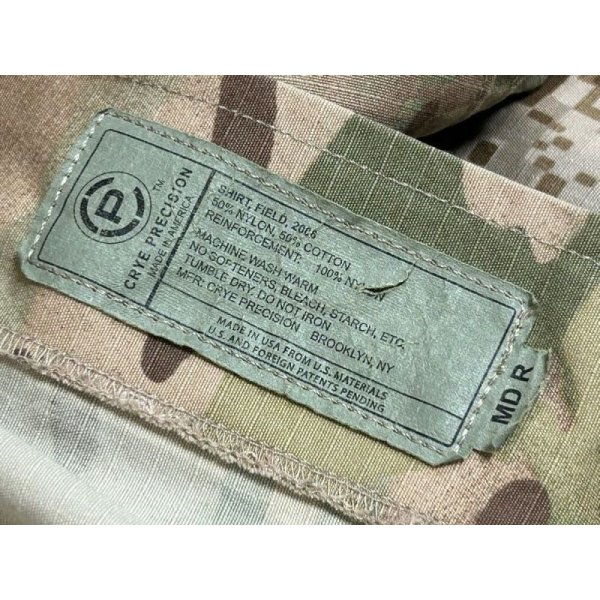 画像6: オールド CRYE PRECISION フィールドシャツ MULTICAM MDR  2006年