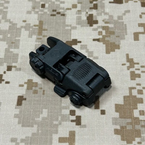 画像2: 実物 MAGPUL MBUS バックアップリアサイド BLACK　MAG248 　