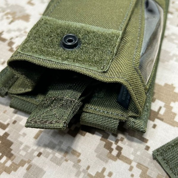 画像8: オールド 実物  BHI  PRC-148 MBITR ラジオポーチ OD