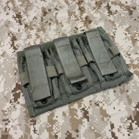 実物 paraclete  M4/45/9MM トリプルピストルマグポーチ SG