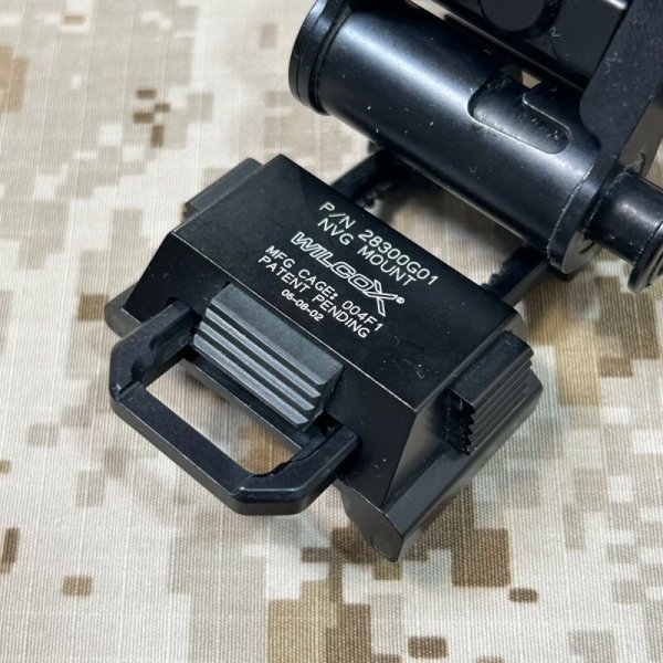 画像2: 実物 wilcox L2G05 NVG mount ブラック　美USED