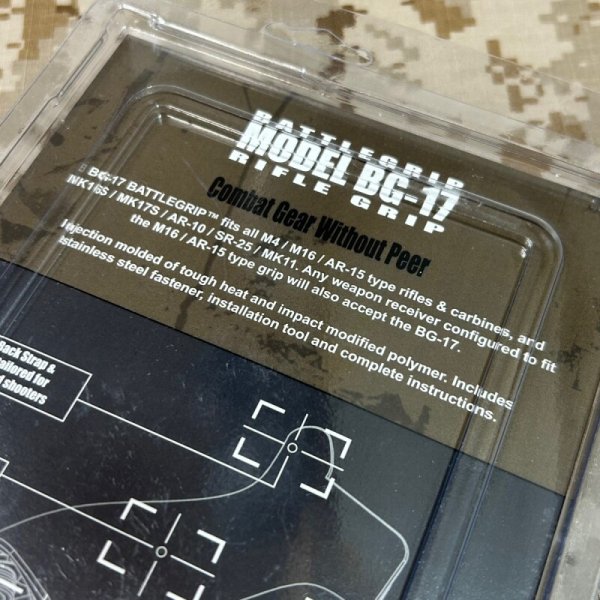 画像6: 実物 TANGO DOWN タンゴダウン  BG-17  ライフルグリップ 黒