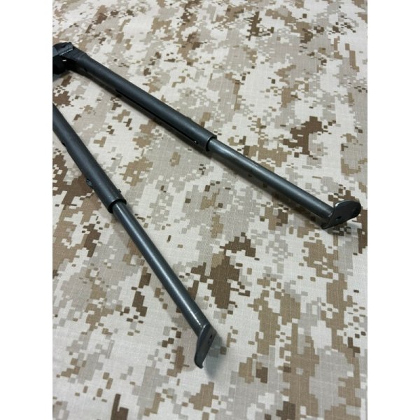 画像10: 実物官給品 M249 minimi ミニミ  Improved Bipod  スチールバイポッド 放出品