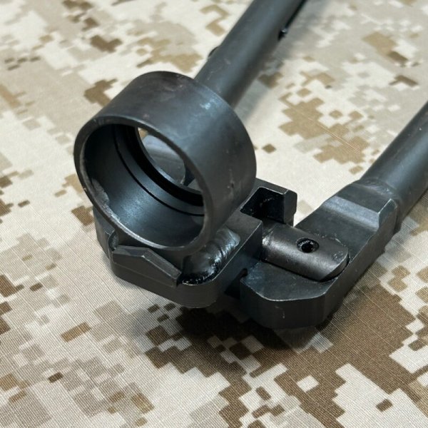 画像11: 実物官給品 M249 minimi ミニミ  Improved Bipod  スチールバイポッド 放出品