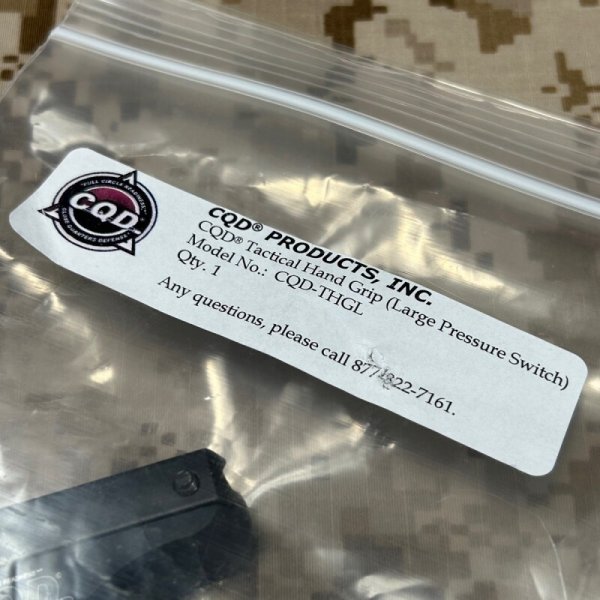画像4: 実物 CQD タクティカル ハンドグリップ　未使用品