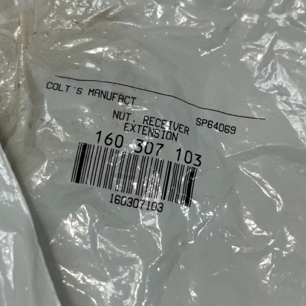 画像9: 実物 COLT バッファーチューブ(ミルスペック 4ポジ)+ COLT キャスルナット セット