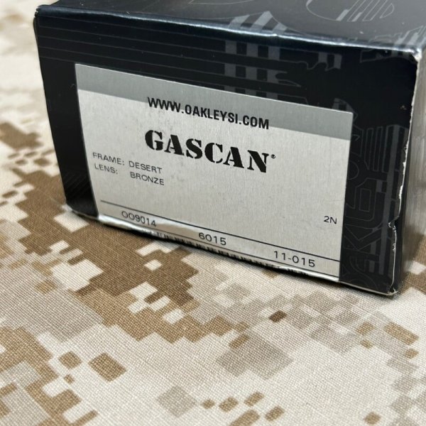 画像14: 実物 OAKLEY SI  GASCAN  サングラス デザートカラー 2015年製
