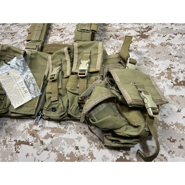 画像3: オールド 実物 LBT-1961A-R  NSWDG  チェストリグ カーキ  デットストック